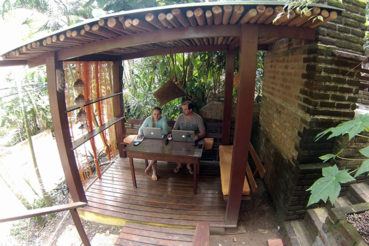 Vida Wireless na Pousada Aquarela, Morro de São Paulo, Bahia, Braisl