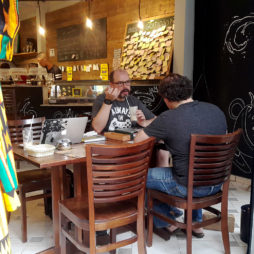 Vida Wireless no Ekoa Café, em São Paulo