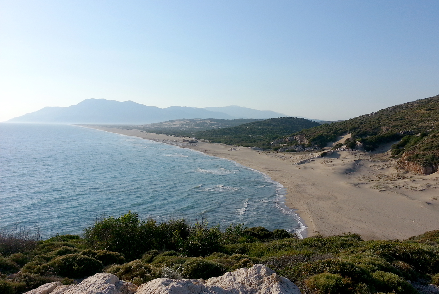 Patara Beach, na Turquia, tem cerca de 18 km de extensão